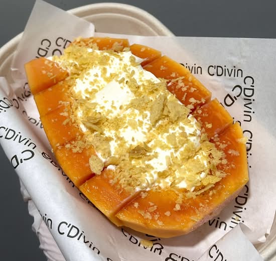 Papaya Yogurt Parfait 木瓜冷萃酸奶